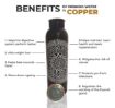 Picture of Copper Water Bottle Meena Print Fancy Store 100% Pure Meena Print Copper Water Bottle