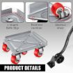 Picture of 5 Wheel Furniture Lifter Heavy Duty Furniture Move Roller Tools Furniture Lifter with Stand Furniture Mover Rotating Furniture Lifter