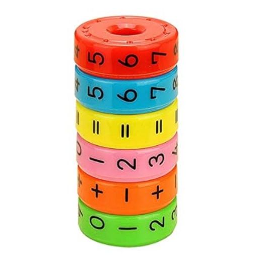 Picture of MATH GAME MATH CALCULATE MATH CIRCLE Arithmetic Learning Toy Magnetic Math Puzzle Toys Magnetic Math Puzzle MATH TOY