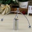 Picture of MINI BALANCING TOY Weightlifter Mold Desk Decor Metal Craft Perpetual Balance Art Education Mini Steel Balance Toy, Decoration Pendulum Newton Cradle Balance Ball Tumbler Desk Toy Metal Man Home Home Decoration Crafts