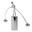 Picture of MINI BALANCING TOY Weightlifter Mold Desk Decor Metal Craft Perpetual Balance Art Education Mini Steel Balance Toy, Decoration Pendulum Newton Cradle Balance Ball Tumbler Desk Toy Metal Man Home Home Decoration Crafts