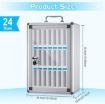 Picture of Cell Phone Storage Locker Mobile Phone Box with 24 Slots  Mobile Phone Cabinet,