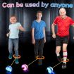 Picture of Jumping Ball Glowing Bouncing Ball Portable Foldable Sports Skip Ball