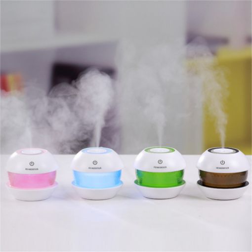 Picture of Magic Diamond Cool Mist Humidifiers Essential Oil Diffuser Air Humidifier with Led Night Light Colorful Change for Car Office