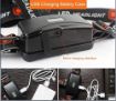 Picture of head lamp Rechargeable Torch Flashlight Long Distance Beam Range Aircraft Aluminum Body with Ultra Bright LED Light
