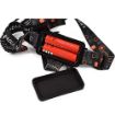 Picture of head lamp Rechargeable Torch Flashlight Long Distance Beam Range Aircraft Aluminum Body with Ultra Bright LED Light