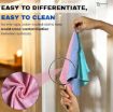 Picture of Microfiber Cleaning Cloth  Kitchen Towel Roll Cleaning Towels