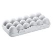 Picture of 18 Grids Egg Egg Storage Box with Lid Egg Preservation Box Buckle Design Egg Storage Box Freestanding Egg Tray Suitable for Home