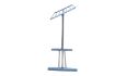 Picture of Stainless Steel Towel Rack  Floor-Standing Multi-Functional Mobile Foldable Balcony Towel Stand