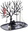 Picture of Creative Tree Jewelry Rack Display Stand Holder Organizer Tray Deer Accessory Storage Rack