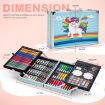 Picture of 145 Color Kit 145 pcs Big Coloring Suitcase Kit  Coloring Suitcase Kit