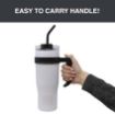 Picture of SS WATER BOTTLE WITH HANDLE Stainless Steel Insulated Water BottleTravel Mug Cup  Double Wall Vacuum Reusable Stainless Steel Insulated Water Bottle