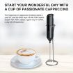 Picture of Electric Handheld Milk Wand Mixer Frother for Latte Coffee Hot Milk Milk Frother for Coffee