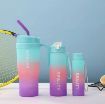 Picture of 3 pcs Mug and Water Bottle Gradient Water Bottles Set Coffee Or Juice Mug