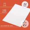 Picture of A4 Paper Bunch 70GSM 500 Page White Plain Sheet Paper Sheet for Letter Head and Printing Paper for School Assignment Work and for Office